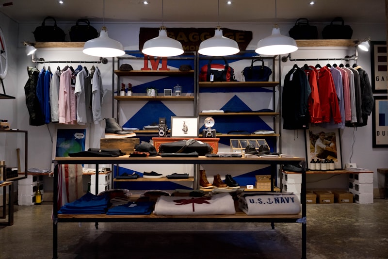 Clean commercial retail space